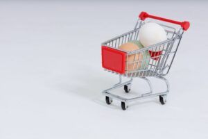 Inflation - Mini Grocery Cart